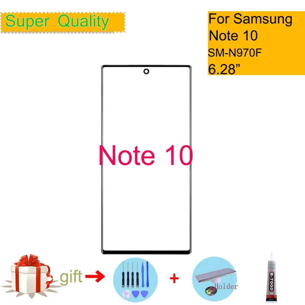 For Samsung Note 10 N970F N970F N970DS N970U N970U1 N970W N9700 N970N Note10 LCD Front Touch Screen Glass Outer Lens Replacement 
For Samsung Note 10 N970F N970F N970DS N970U N970U1 N970W N9700 N970N Note10 LCD Front Touch Screen Glass Outer Lens Replacement