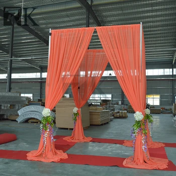 Adjustable pole pipe stand drape wedding canopy stage backdrop curtain marriage
Adjustable pole pipe stand drape wedding canopy stage backdrop curtain marriage