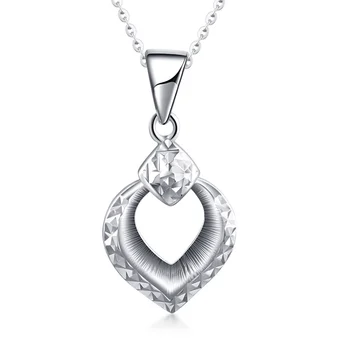 Glitzy Platinum True Real White Gold Water Drop Diamond Carve Pendant Necklace PT950 Clavicle for Women Girl Fine Office Jewelry 
Glitzy Platinum True Real White Gold Water Drop Diamond Carve Pendant Necklace PT950 Clavicle for Women Girl Fine Office Jewelry