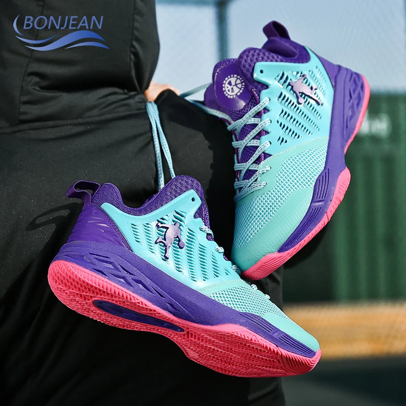 BONJEAN 19 New Mesh Breathable Basketball Shoes, Fashion Basketball Wear Sneakers Men,Flying Woven Upper Is Soft and Comfortable
BONJEAN 19 New Mesh Breathable Basketball Shoes, Fashion Basketball Wear Sneakers Men,Flying Woven Upper Is Soft and Comfortable