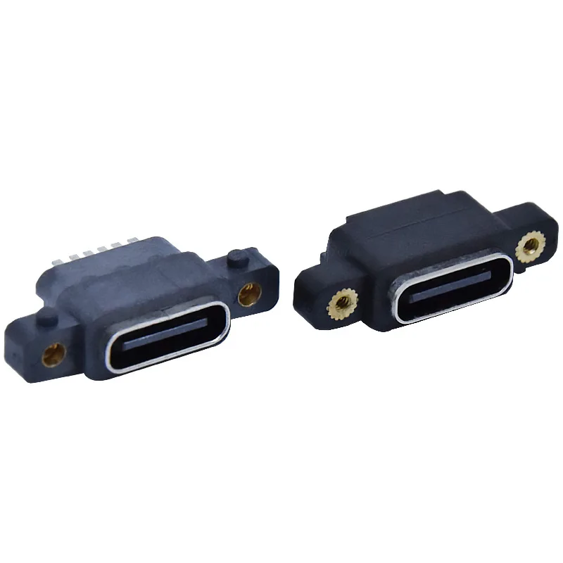 5pcs USB 3.1 Type-C 6Pin Female Power Connector Port With Screw Hole For DIY PCB Design High Current Fast Charging Jack
5pcs USB 3.1 Type-C 6Pin Female Power Connector Port With Screw Hole For DIY PCB Design High Current Fast Charging Jack