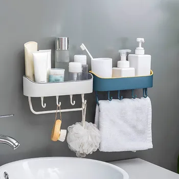 New Arrival Nordic Style Bathroom Shelf Adhesive Storage Rack Corner Shower Shelf Kitchen Home Decoration Bathroom Accessories 
New Arrival Nordic Style Bathroom Shelf Adhesive Storage Rack Corner Shower Shelf Kitchen Home Decoration Bathroom Accessories