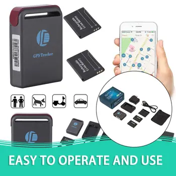 TK102B Portable Mini Precise GPS/GSM/GPRS Tracker GPS Transmitter Locating Spot Locator Car Auto Realtime Tracking Device