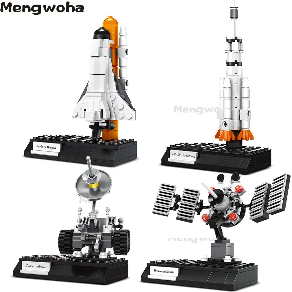 381pcs Spaceport Shuttle satellite Rocket Building Blocks Legoingly City Space car figures Bricks Educational Toys For Children
381pcs Spaceport Shuttle satellite Rocket Building Blocks Legoingly City Space car figures Bricks Educational Toys For Children
