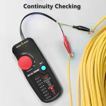 BSIDE FWT82 Dual Mode Network Cable Tracker Ethernet LAN Line Tracker Analyzer Durable Measurement and Analysis Instrument
BSIDE FWT82 Dual Mode Network Cable Tracker Ethernet LAN Line Tracker Analyzer Durable Measurement and Analysis Instrument