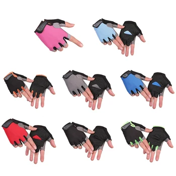 New Cycling Gloves Half Finger Anti-slip Weight Lifting Running Fitness Sports Handwear Accessories For Spring And Summer 
New Cycling Gloves Half Finger Anti-slip Weight Lifting Running Fitness Sports Handwear Accessories For Spring And Summer