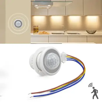 PIR Motion Sensor Light Switch Auto On/Off 110V-220V Infrared Induction Detector Time Delay Adjustable For Home Lighting
PIR Motion Sensor Light Switch Auto On/Off 110V-220V Infrared Induction Detector Time Delay Adjustable For Home Lighting