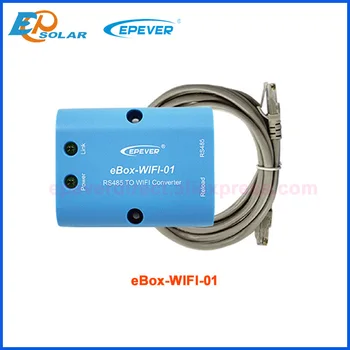 EPSOLAR WIFI Box Bluetooth box Mobile APP use for EP Tracer Solar Controller Communication eBox-WIFI-01 eBox-BLE-01 EPEVER
EPSOLAR WIFI Box Bluetooth box Mobile APP use for EP Tracer Solar Controller Communication eBox-WIFI-01 eBox-BLE-01 EPEVER
