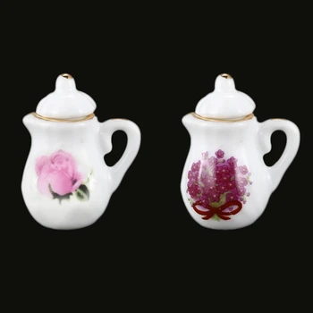 30Pcs Flower Porcelain Dollhouse Miniature Coffee Tea Cup Set - 15Pcs Purple & 15Pcs Rose Red
30Pcs Flower Porcelain Dollhouse Miniature Coffee Tea Cup Set - 15Pcs Purple & 15Pcs Rose Red