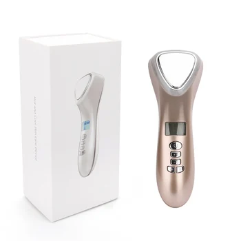 LED Face Beauty Massager Hot Cold Hammer Ultrasonic Cryotherapy Facial Vibration Massager Face Body Spa Ion Beauty Instrument
LED Face Beauty Massager Hot Cold Hammer Ultrasonic Cryotherapy Facial Vibration Massager Face Body Spa Ion Beauty Instrument