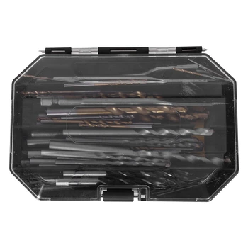 69 Piece Mixed Premium Drill Set Durability Twist Design Universal Titanium Pilot Point High Torque Precision Drill Bit Sets
69 Piece Mixed Premium Drill Set Durability Twist Design Universal Titanium Pilot Point High Torque Precision Drill Bit Sets