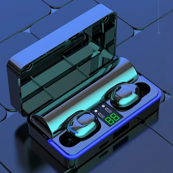 Mini Invisible Earphones TWS Calls To Answer Sport LED Power Digital Display Binaural with Charging Box Single Earpiece Music
Mini Invisible Earphones TWS Calls To Answer Sport LED Power Digital Display Binaural with Charging Box Single Earpiece Music