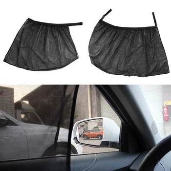 2pcs Auto Sun Shade Car Front Side Window Heat Shield Cover Breathable Mesh Fabric Sunshade Protector Black Foldable
2pcs Auto Sun Shade Car Front Side Window Heat Shield Cover Breathable Mesh Fabric Sunshade Protector Black Foldable
