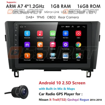2 Din 10.1'' Android 9 Car Radio Multimedia Player for Nissan X-Trail XTrail T32 Qashqai J11 T31 J10 2014-2018 GPS Navigation BT
2 Din 10.1'' Android 9 Car Radio Multimedia Player for Nissan X-Trail XTrail T32 Qashqai J11 T31 J10 2014-2018 GPS Navigation BT
