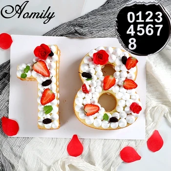 Aomily New ins Style 0-8 Number Shaped 6/8/10 inch Birthday Cake Mould Food Grade PET Arrange Numbers Freely Baking Cake Molds
Aomily New ins Style 0-8 Number Shaped 6/8/10 inch Birthday Cake Mould Food Grade PET Arrange Numbers Freely Baking Cake Molds
