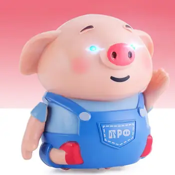 Inductive Pig Pen Draw Line Heel Robot Light Music Animal Education Kid Toy Follow Drawn Line Pig Robot Pen Light Music Animals
Inductive Pig Pen Draw Line Heel Robot Light Music Animal Education Kid Toy Follow Drawn Line Pig Robot Pen Light Music Animals