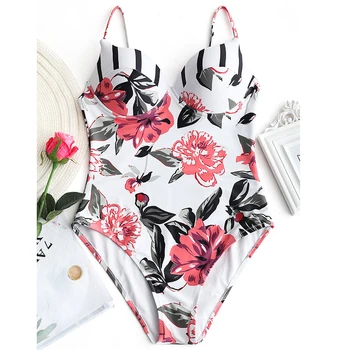 Sexy One Piece Swimsuit Push Up Bra Women Swimwear 2020 Floral Halter Onepiece Swimming Suit For Women Bathing Suit Monokini
Sexy One Piece Swimsuit Push Up Bra Women Swimwear 2020 Floral Halter Onepiece Swimming Suit For Women Bathing Suit Monokini