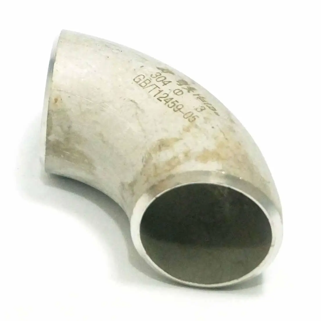 

42x3mm O/DxThickness 304 Stainless Steel 90 Degree Elbow Butt Welded Pipe Fitting Water gas Oil