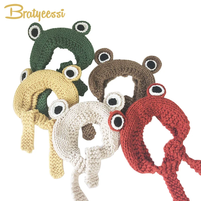 2019 Frog Baby Hat with Big Eyes Winter Baby Bonnet Enfant Knitted Kids Cap Solid Children Hats for Boys Girls Accessories 1PC 
2019 Frog Baby Hat with Big Eyes Winter Baby Bonnet Enfant Knitted Kids Cap Solid Children Hats for Boys Girls Accessories 1PC