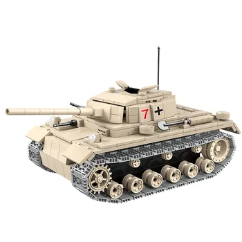 711Pcs German No.3 Medium Tank Bricks DIY Small Particles Building Blocks Toy Set
711Pcs German No.3 Medium Tank Bricks DIY Small Particles Building Blocks Toy Set