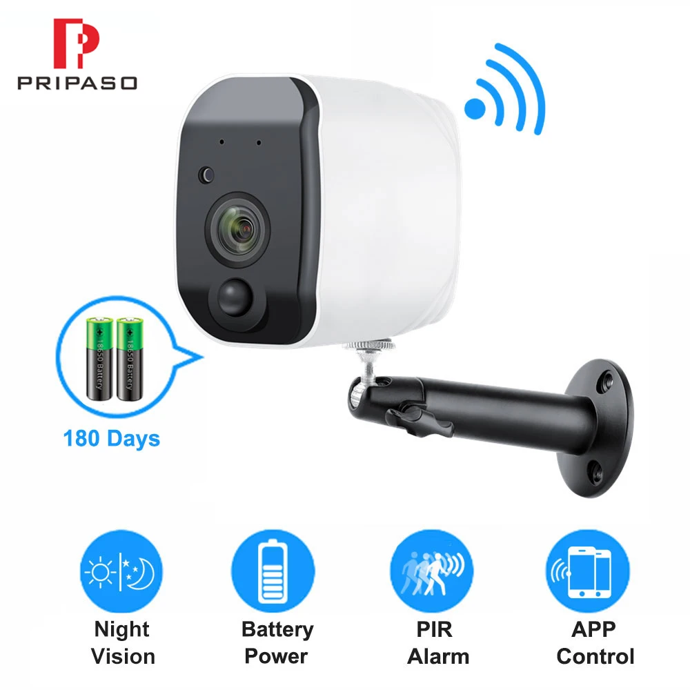 Lower Power Battery Outdoor IP Camera HD 1080P Wireless Home Security Camera Waterproof PIR Alarm Audio Night Vision
Lower Power Battery Outdoor IP Camera HD 1080P Wireless Home Security Camera Waterproof PIR Alarm Audio Night Vision