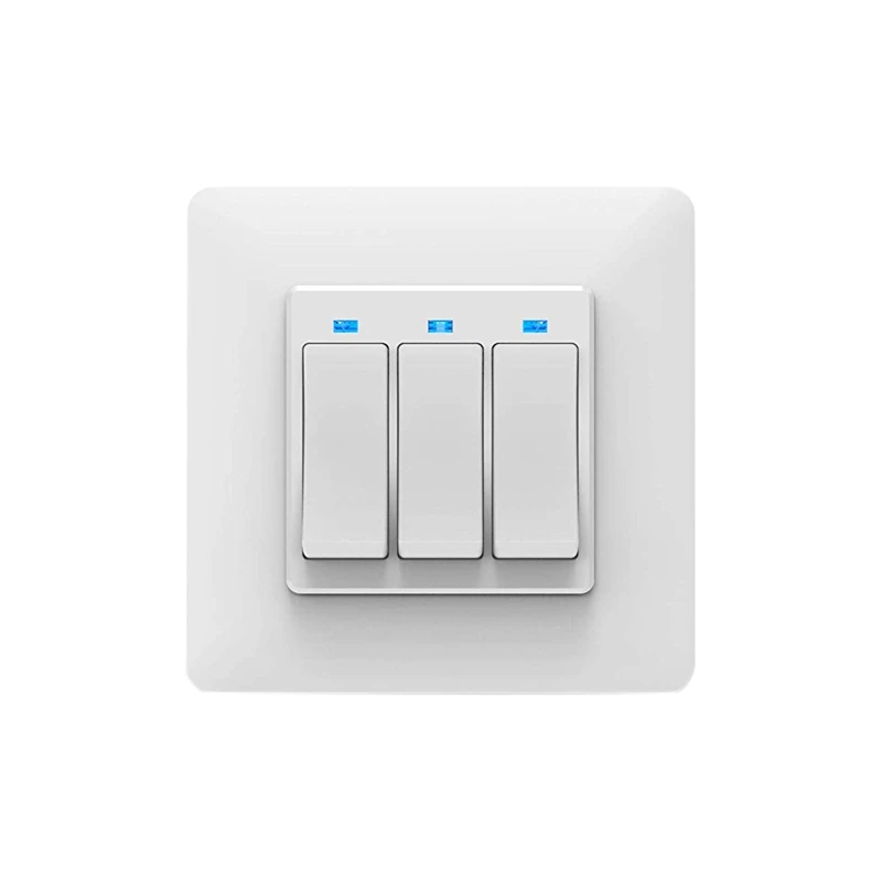 WiFi Smart Light Switch Push Button Smart Life/Tuya APP Remote Control Works with Alexa Google Home for Voice Control 3 Gang(EU
WiFi Smart Light Switch Push Button Smart Life/Tuya APP Remote Control Works with Alexa Google Home for Voice Control 3 Gang(EU