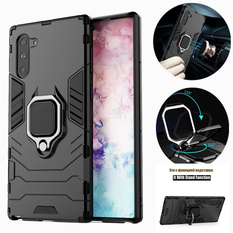 For Samsung Note 10 / Note 10 plus Case Shockproof Magnetic Car Ring Holder Cover For Note10 Pro Silicone Armor Bumper Coque
For Samsung Note 10 / Note 10 plus Case Shockproof Magnetic Car Ring Holder Cover For Note10 Pro Silicone Armor Bumper Coque