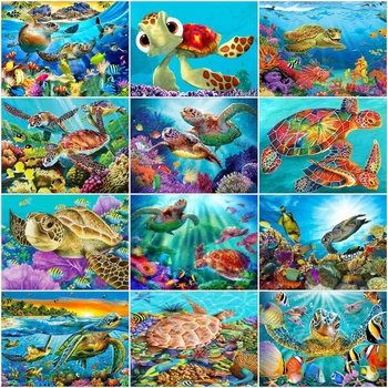 AZQSD Diamond Painting Turtle Mosaic Full Square/Round Drill 5d Diamond Embroidery Animal Home Decor Diy Handmade Rhinestones
AZQSD Diamond Painting Turtle Mosaic Full Square/Round Drill 5d Diamond Embroidery Animal Home Decor Diy Handmade Rhinestones