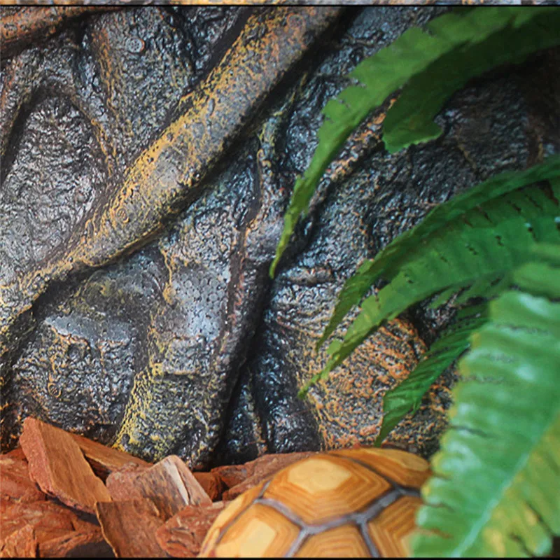 3D Foam Rock Reptile Stone Aquarium Background Backdrop Fish Tank Board Decor Aquarium fish tank decoration #4D16 (13)