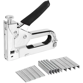 Staple, Heavy Duty Staple , 3 in 1 Manual Staple Nail With3000 Staples For Upholstery, Material Repair, Furniture
Staple, Heavy Duty Staple , 3 in 1 Manual Staple Nail With3000 Staples For Upholstery, Material Repair, Furniture