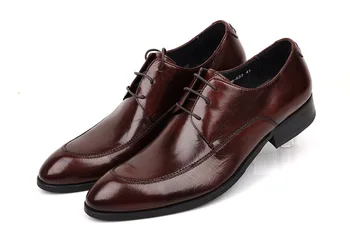 Men's Shoes Pure Leather Formal Wear Work Wear Wedding Shoes Cow Leather Genuine Leather Full Grain Leather Oxfords Pointed Toe
Men's Shoes Pure Leather Formal Wear Work Wear Wedding Shoes Cow Leather Genuine Leather Full Grain Leather Oxfords Pointed Toe