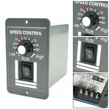 DC 12V-60V 10A PWM Motor Speed Controller Reversible Switch Regulator Control Forward Rotation Stop Reverse
DC 12V-60V 10A PWM Motor Speed Controller Reversible Switch Regulator Control Forward Rotation Stop Reverse