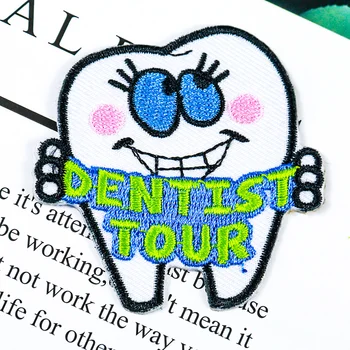 Embroidery Applique Cute Tooth Dentist Cloth Decoration Iron On Patches Stickers DIY Handmade Apparel Sewing Accessories
Embroidery Applique Cute Tooth Dentist Cloth Decoration Iron On Patches Stickers DIY Handmade Apparel Sewing Accessories
