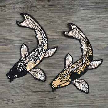 Fish Embroidery Patches for Clothes Iron on Embroidered Applique Stickers Supplies Crafts Clothing Parches
Fish Embroidery Patches for Clothes Iron on Embroidered Applique Stickers Supplies Crafts Clothing Parches