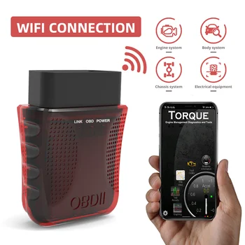 ELM327 Bluetooth OBD2 WiFi OBDII BUS Check Engine Car Auto Diagnostic Scanner Tool Interface Adapter For Android Windows Symbian
ELM327 Bluetooth OBD2 WiFi OBDII BUS Check Engine Car Auto Diagnostic Scanner Tool Interface Adapter For Android Windows Symbian