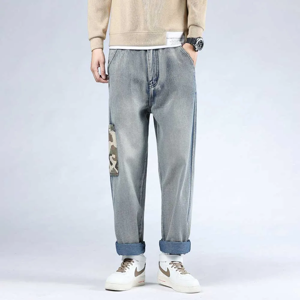 Trend Loose Baggy Plus Size Jeans Men Casual Denim Pants Straight Trousers Loose Baggy Hiphop Harem Jeans Streetwear Cargo Pants
Trend Loose Baggy Plus Size Jeans Men Casual Denim Pants Straight Trousers Loose Baggy Hiphop Harem Jeans Streetwear Cargo Pants