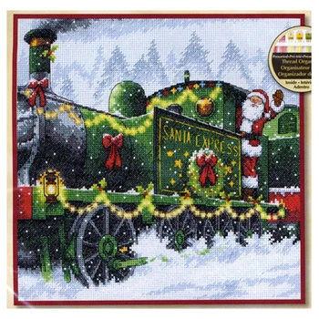14/22/25ct Lovely Counted Cross Stitch Kit Santa Express Christmas Train Car Gift dim 70-08918 08918
14/22/25ct Lovely Counted Cross Stitch Kit Santa Express Christmas Train Car Gift dim 70-08918 08918