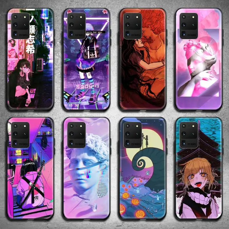 Vaporwave Glitch Anime Phone Case for Samsung S20 plus Ultra S6 S7 edge S8 S9 plus S10 5G lite 2020
Vaporwave Glitch Anime Phone Case for Samsung S20 plus Ultra S6 S7 edge S8 S9 plus S10 5G lite 2020