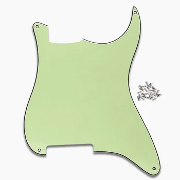 FLEOR 4 Hole Custom Blank Guitar Pickguard Material Scratch Plate with Screws for Strat Guitar Parts ,Mint Green 3Ply
FLEOR 4 Hole Custom Blank Guitar Pickguard Material Scratch Plate with Screws for Strat Guitar Parts ,Mint Green 3Ply