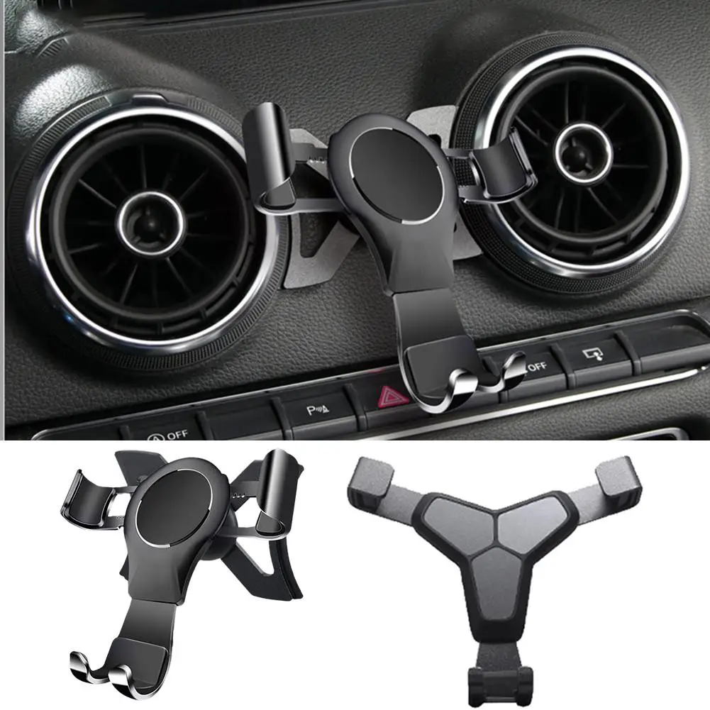Magnetic Luminous Phone Holder for Audi A3//S3//RS3 Cell Phone Holder Car Phone Holder Phone Stand Mount for Audi A3//S3//RS3 Black