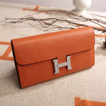 Purse Cowhide Wallet H Simple Ladies Leather Clutch Litchi Pattern Fashion Long Two-Fold Luxury Banquet Fashion
Purse Cowhide Wallet H Simple Ladies Leather Clutch Litchi Pattern Fashion Long Two-Fold Luxury Banquet Fashion