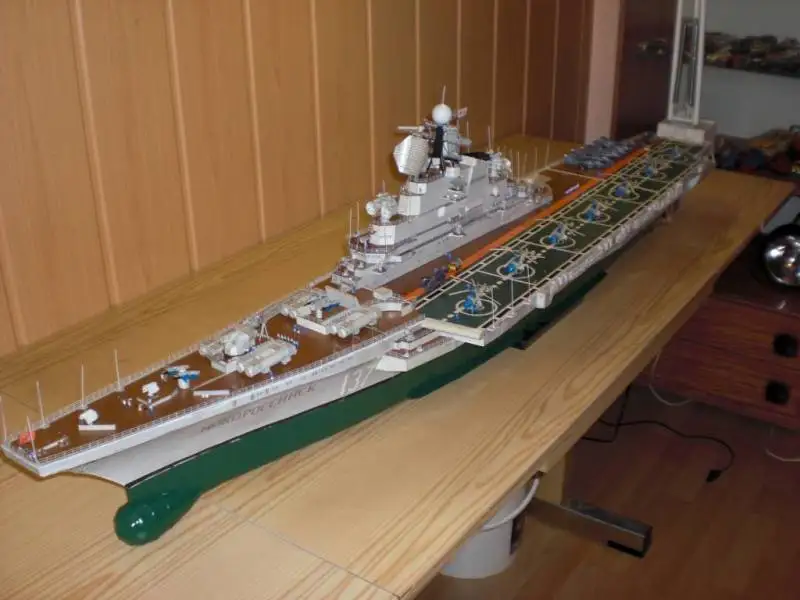 Высококачественный Набор бумажных моделей novorossisk USS |