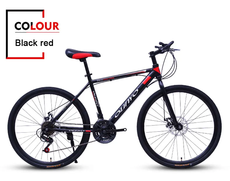 Flash Deal Mountain Bike Adult Men and Women Variable Speed Off Road Bicycle Youth Student Shock Road Racing 2019 New 5