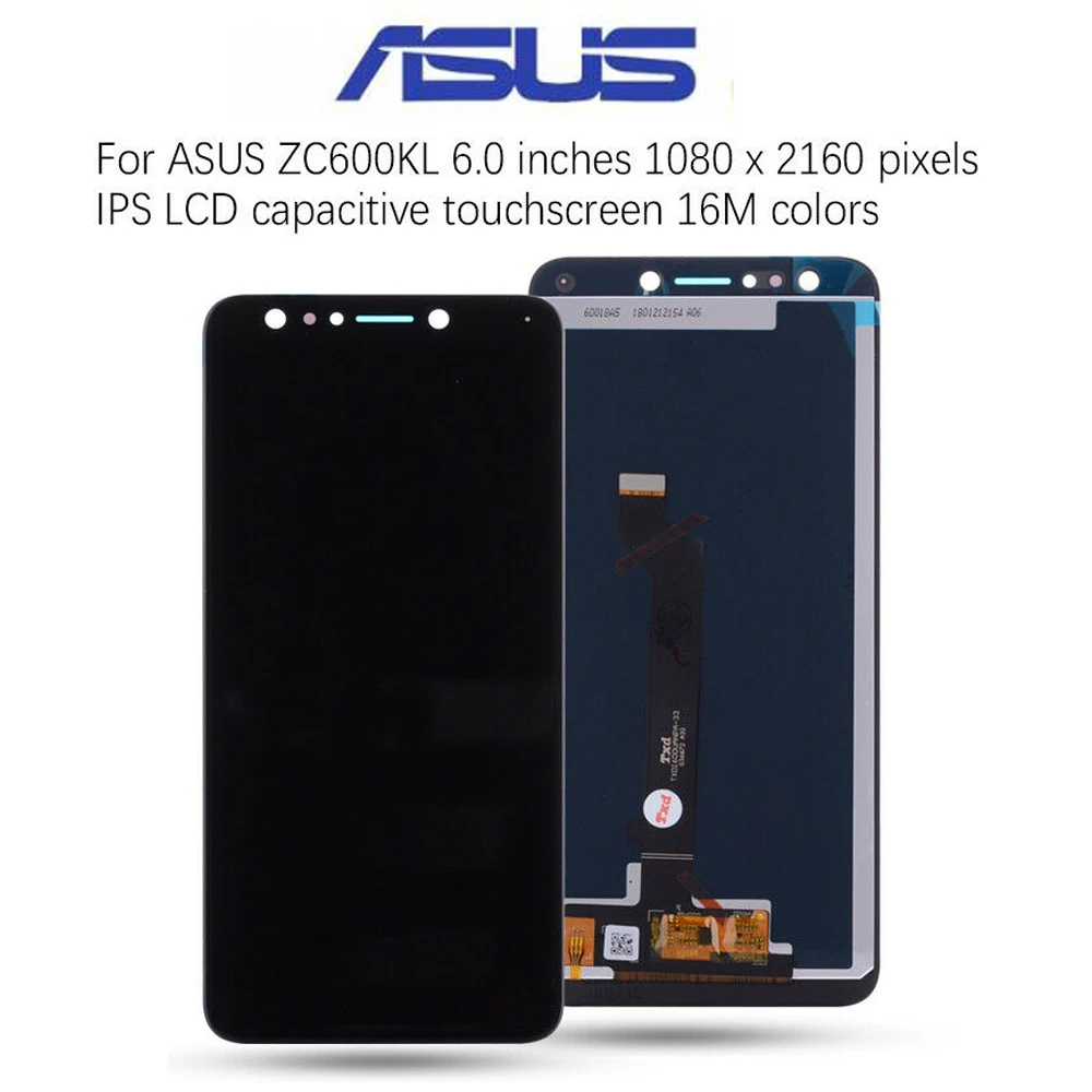 Оригинальный ЖК дисплей 6 0 дюйма для ASUS ZenFone 5 Lite ZC600KL X017DA дигитайзер сенсорного