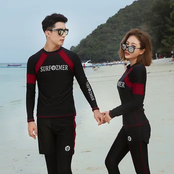 Couple Rash Guards Women Swimwear Windsurf Long Sleeve Surfing Swimsuits For Sports Swimsuit New Korean Split Solid Viscose
Couple Rash Guards Women Swimwear Windsurf Long Sleeve Surfing Swimsuits For Sports Swimsuit New Korean Split Solid Viscose