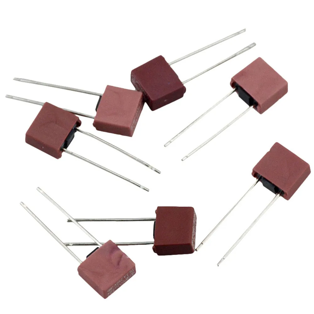 

50PCS 0.5A 1A 2A 3.15A 4A 5A 6.3A 250V 392 Square Plastic Fuse T2A For LCD TV Power Board Commonly Used Fuses Slow Blow Fuse