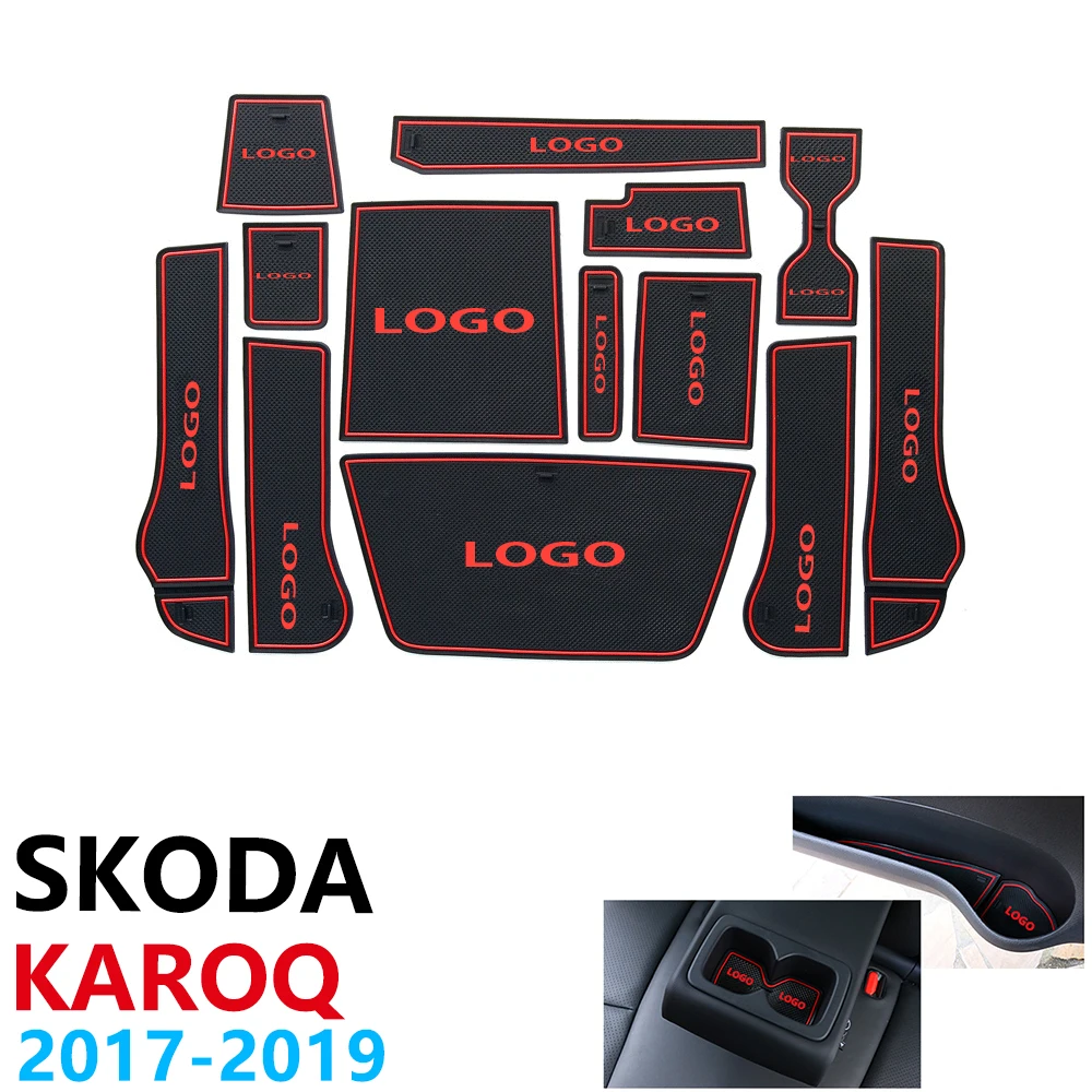 Anti-Slip Rubber Cup Cushion Door Groove Mat for Skoda Karoq 2017 2018 2019 13Pcs Accessories Car Stickers mat for phone
Anti-Slip Rubber Cup Cushion Door Groove Mat for Skoda Karoq 2017 2018 2019 13Pcs Accessories Car Stickers mat for phone