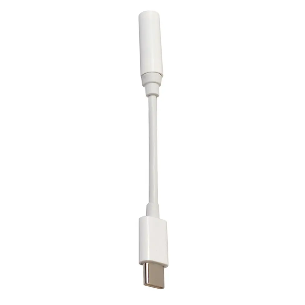 Type-C To 3.5mm Earphone Cable Adapter USB 3.1 Type C USB-C Male To 3.5 AUX Audio Female Jack For Xiaomi
Type-C To 3.5mm Earphone Cable Adapter USB 3.1 Type C USB-C Male To 3.5 AUX Audio Female Jack For Xiaomi