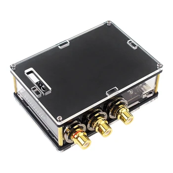 Tone Board with Acrylic Case Hifi Music DIY Sound Card Decoder USB DAC XMOS ES9038
Tone Board with Acrylic Case Hifi Music DIY Sound Card Decoder USB DAC XMOS ES9038