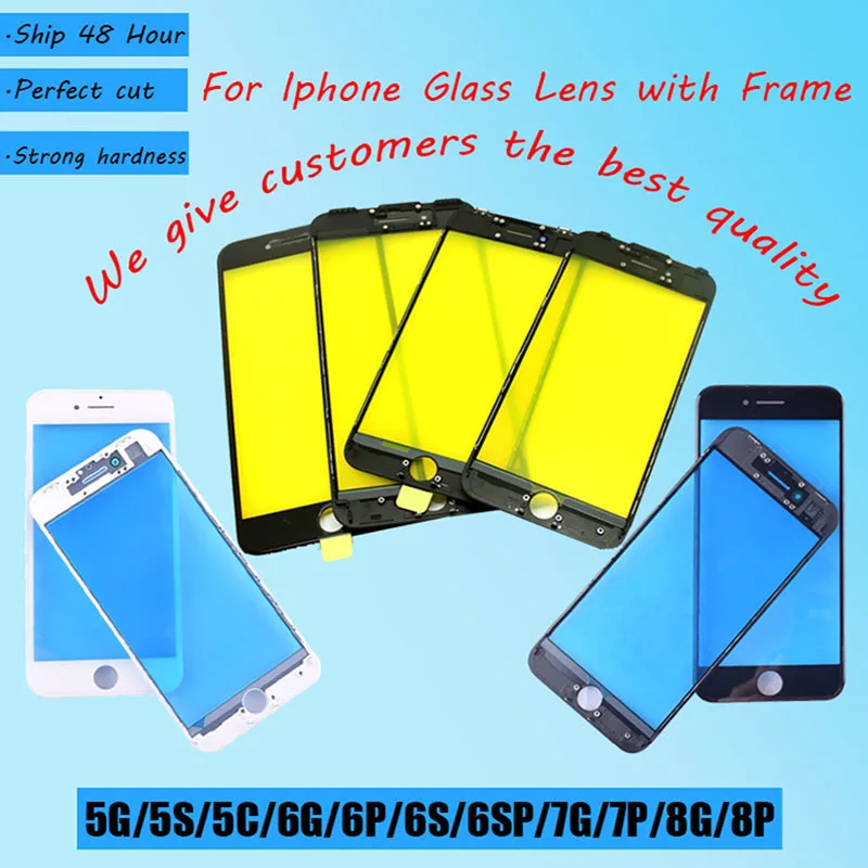 100% неиспользованный сенсорный экран панель Замена для iPhone 7G 6S Plus 7Plus 8 г плюс